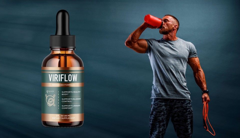 Active man supporting his prostate health with ViriFlow